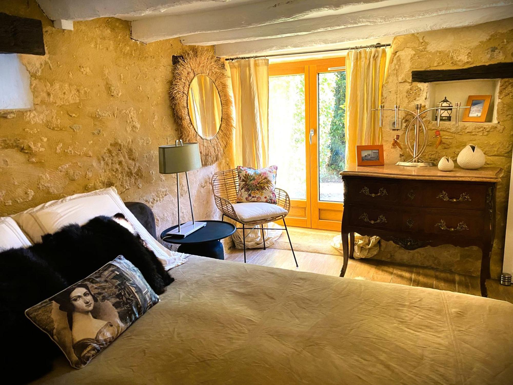 Gite Les Pierres Blondes Groléjac Room photo