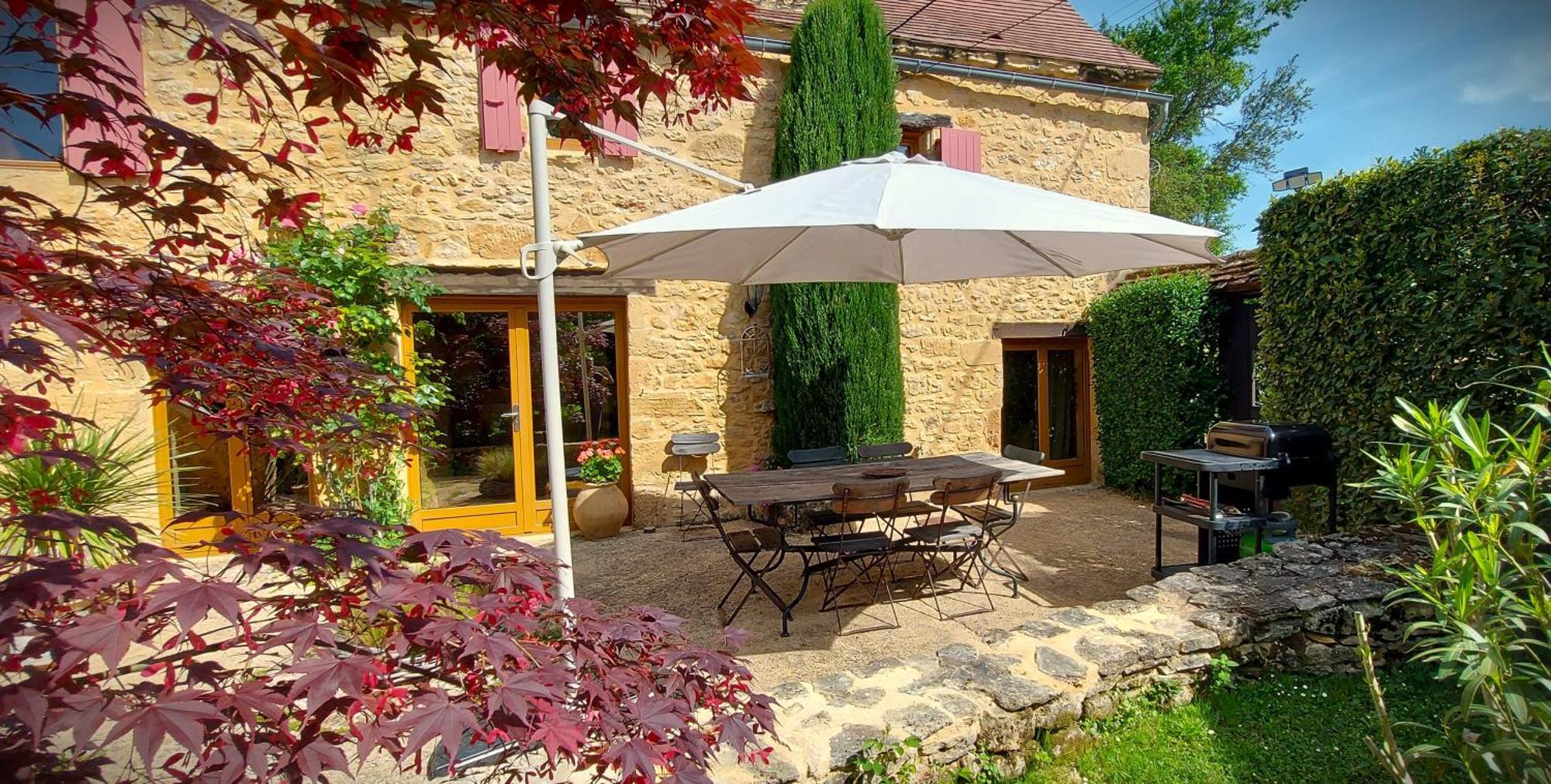 Gite Les Pierres Blondes Groléjac Exterior photo