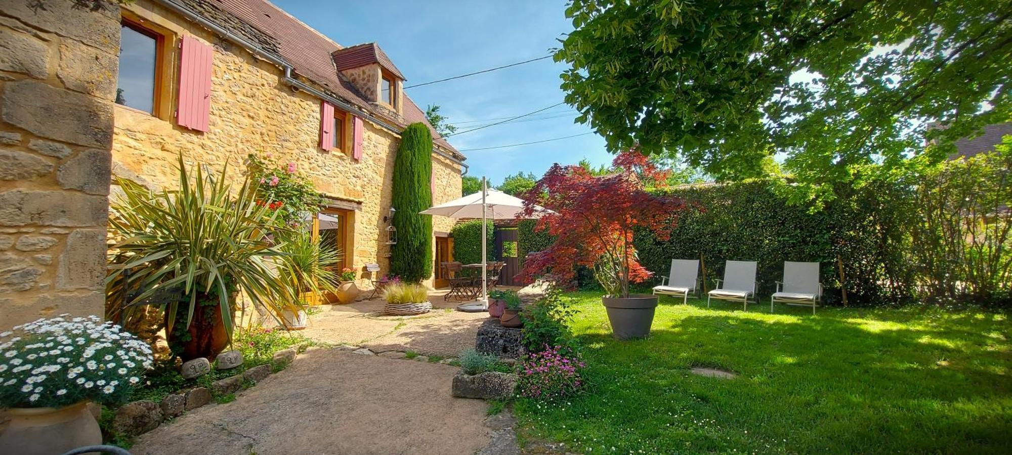 Gite Les Pierres Blondes Groléjac Exterior photo