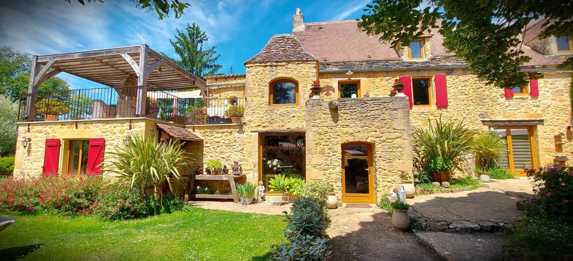 Gite Les Pierres Blondes Groléjac Exterior photo