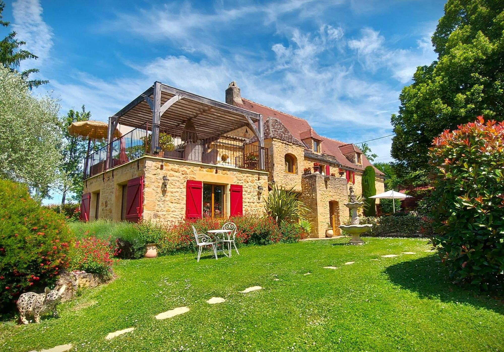 Gite Les Pierres Blondes Groléjac Exterior photo